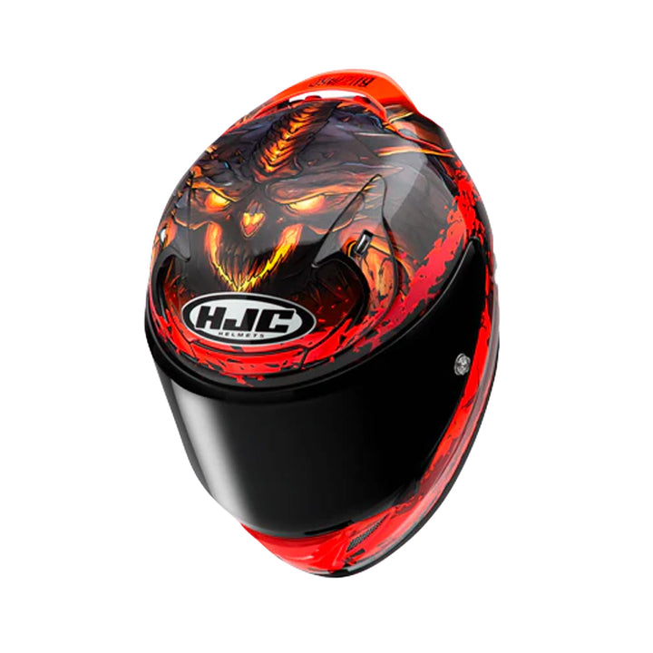 HJC Rpha12 Helmet Diablo Blizzar