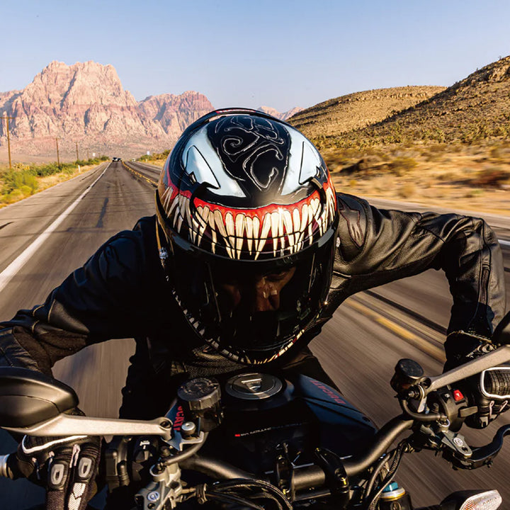 HJC Rpha12 Helmet Venom 3 Marvel