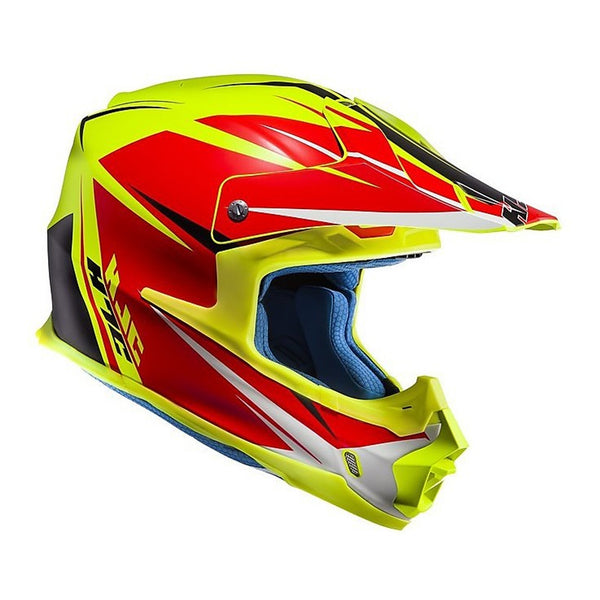 HJC FX-Cross Axis MC3HSF Helmet Red/Yellow