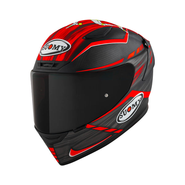 Suomy TX-Pro Helmet Johnson Replica Red Matt