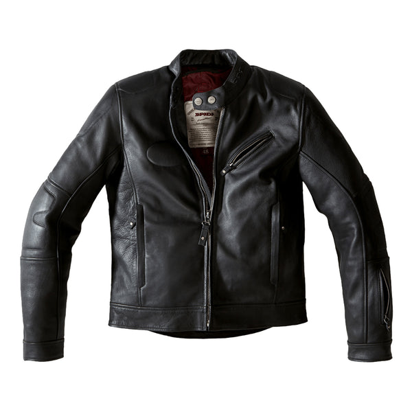 Spidi Roadrunner Leather Jacket Black