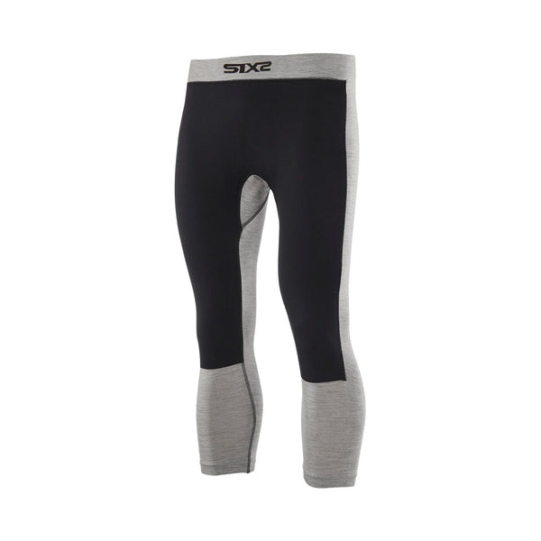 SIXS Leggings Merino Antivento Wool Grey