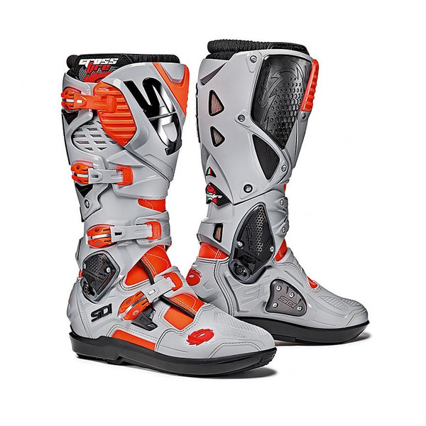 Sidi Crossfire 3 SRS Boots Red Fluo/Ash