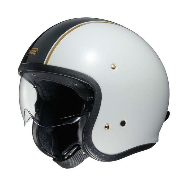 Shoei J-O Helmet Carburettor TC-6 White/Black