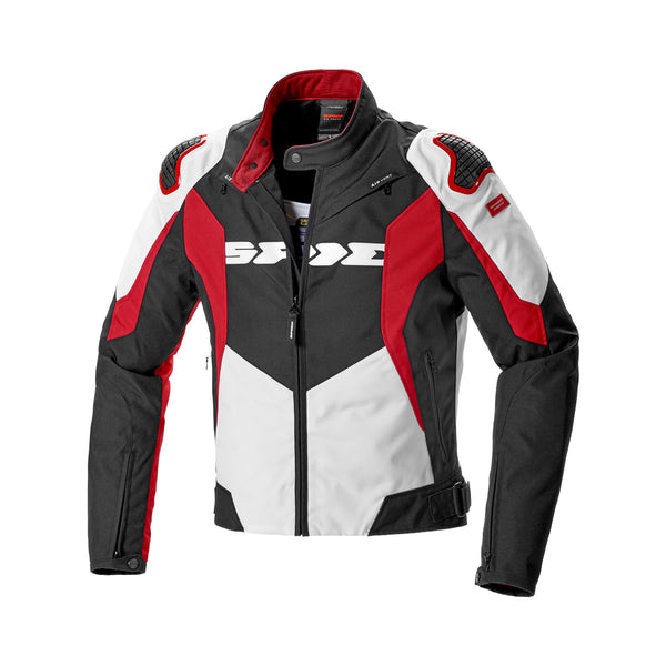 Spidi Sport Warrior Jacket Black/White/Red