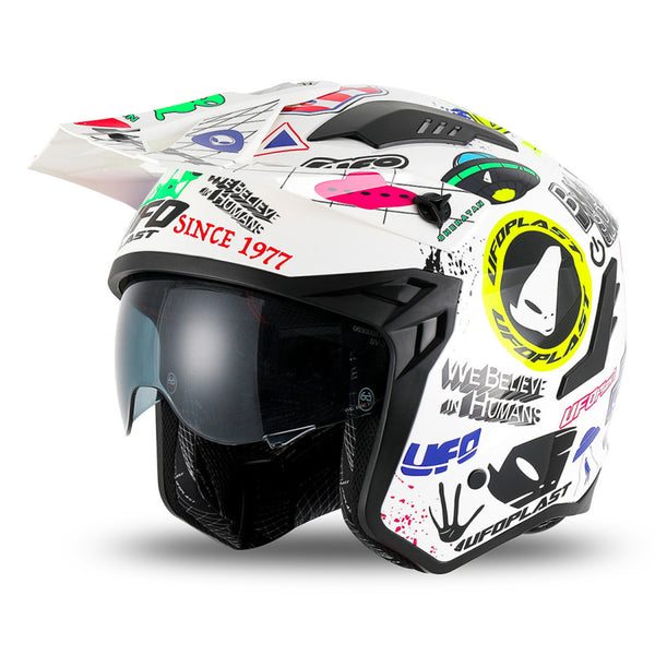 UFO Sheratan Cross Jet Helmet