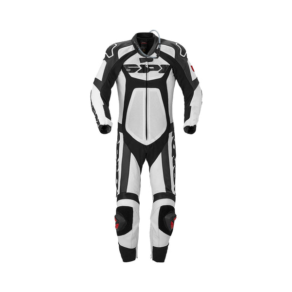 Spidi Tronik Wind Pro Leather Suit Black/White