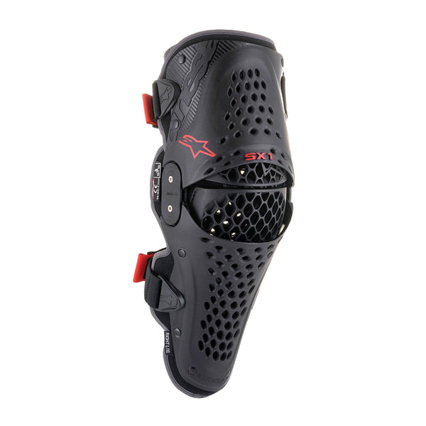 Alpinestars SX-1 V2 Knee Protector Black/ Red