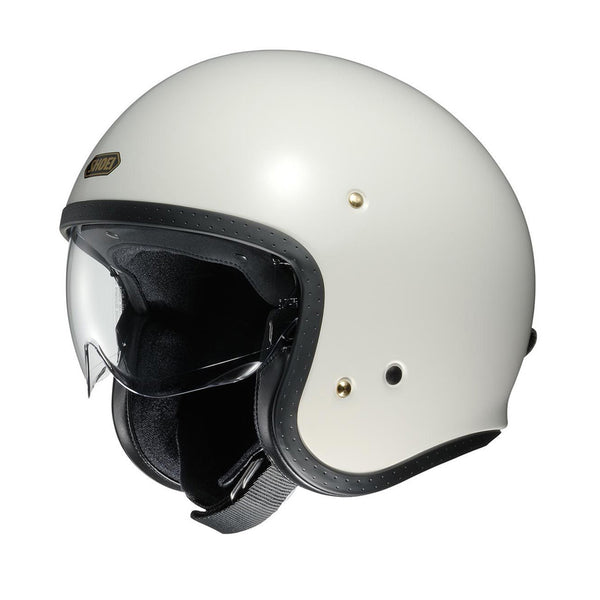 Shoei J-O Helmet White Cream Gloss