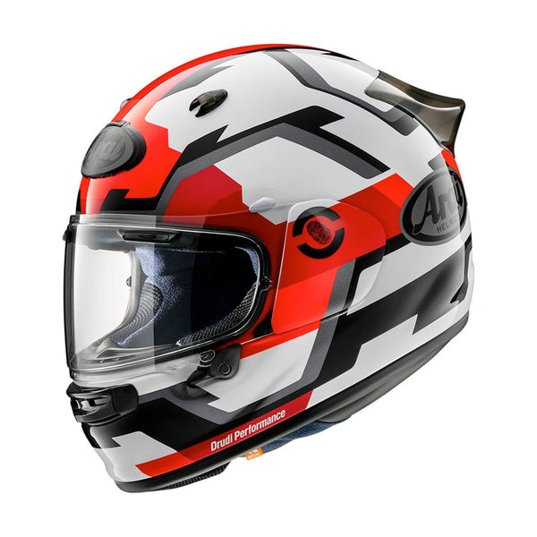 Arai Quantic Helmet Face Red Gloss