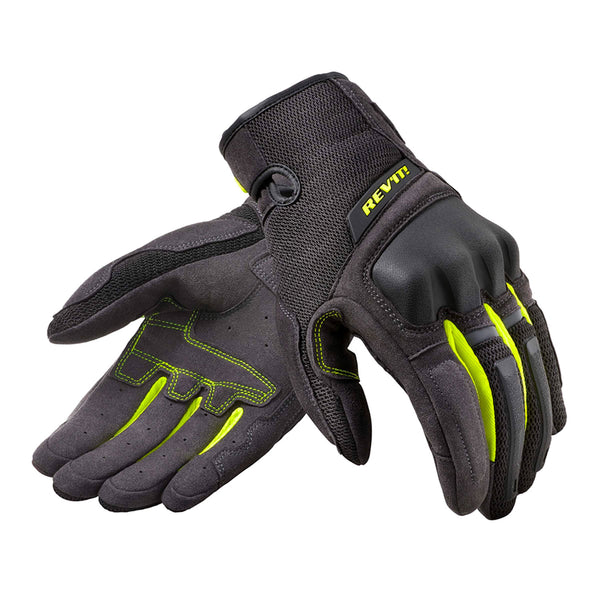 Rev'It Volcano Gloves Black/ Neon Yellow