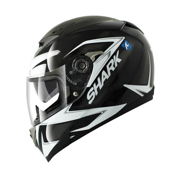 Shark S700-S Helmet Creed Black/White Gloss