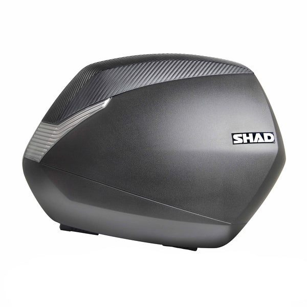 Shad SH36 Valigie laterali Con Cover in Carbon Look