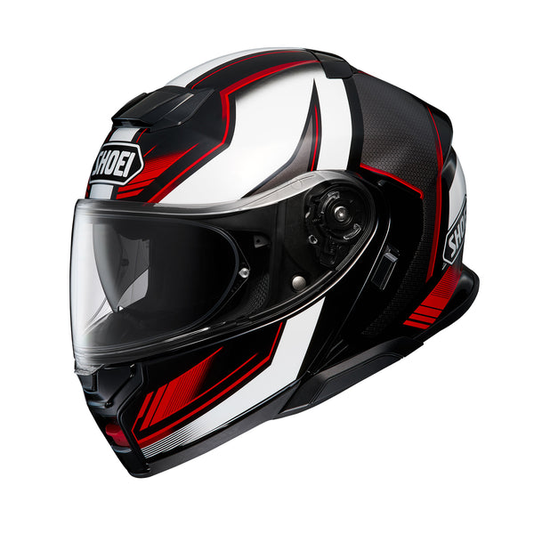 Shoei Neotec 3 Helmet Grasp TC-5 Black/White/Red Gloss