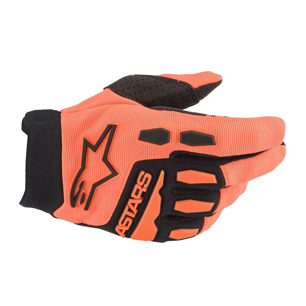 Alpinestars Youth & Kids Full Bore Gloves Bright Orange/ Black