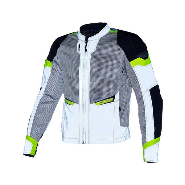 Macna Event Jacket Lady Grey/Night Eye/Yellow Fluo