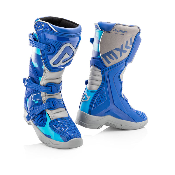 Acerbis X-Team Kid Boots Blue/ Black