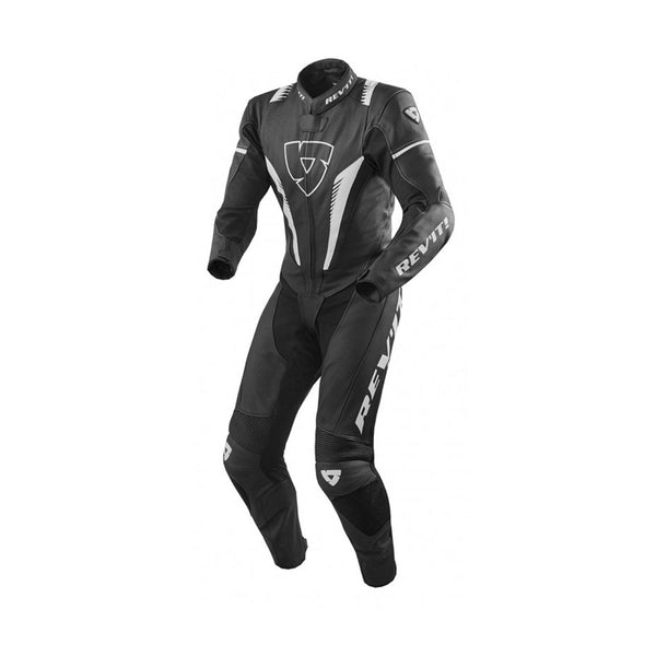 Rev'It Venom Leather One Piece Suit Black/ White