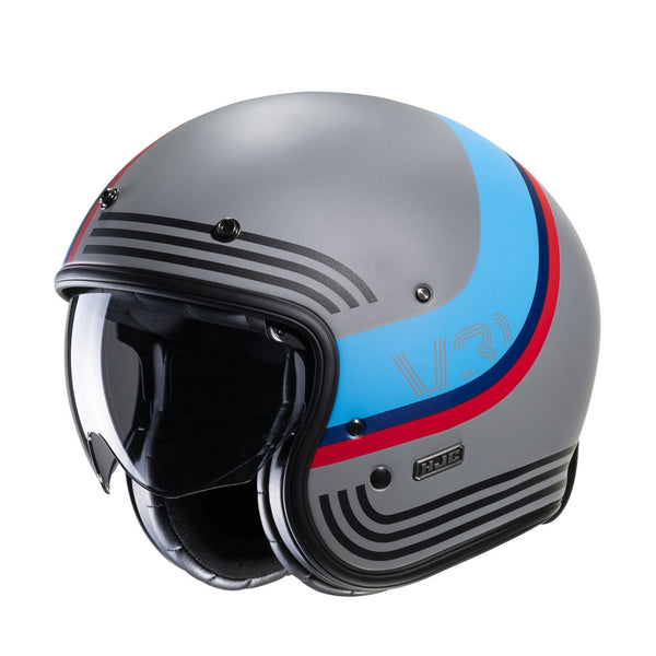 HJC V31 Helmet Byron MC21SF Grey/Blue/Red