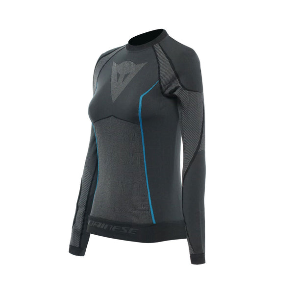 Dainese Dry LS Lady Shirt Black/Blue