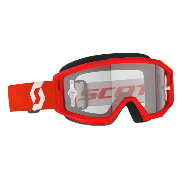 Scott Primal Goggle Red/White/Clear Works