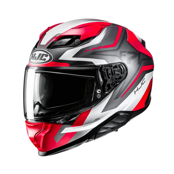 HJC F71 Helmet Fes MC1SF Black/White/Red Matt