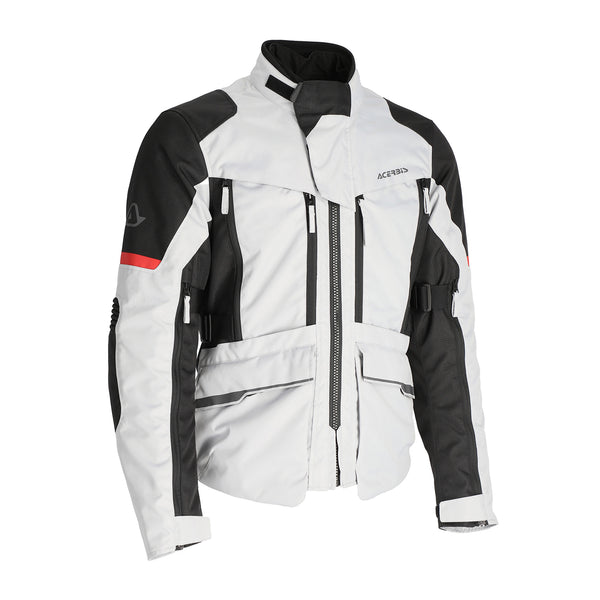 Acerbis CE X-Rover Jacket Grey/ Red