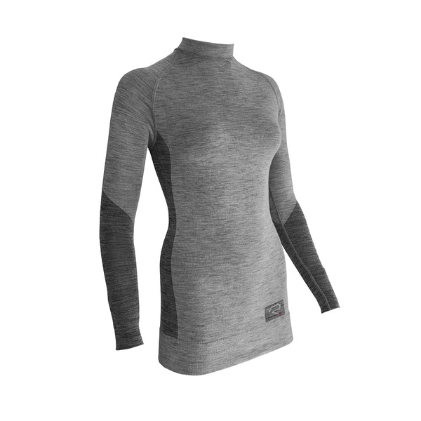 Riday Maglia Manica Lunga Termica Wooltech Lady Silver
