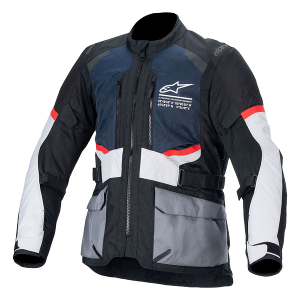 Alpinestars Andes Air Drystar Jacket Deep Blue/ Black/Ice Gray