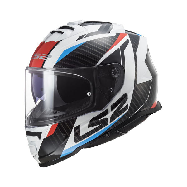 LS2 Storm II Helmet Racer Red/ Blue Matt