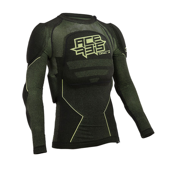 Acerbis X-Fit Future Level 2 Body Armour Black/ Fluo Yellow