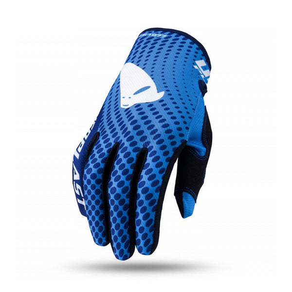 UFO Motocross Skill Radom Gloves Blue