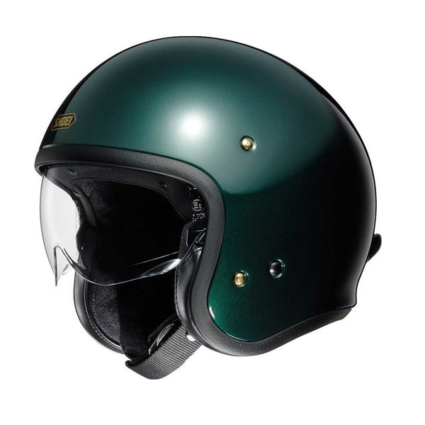 Shoei J-O Helmet British Green Gloss