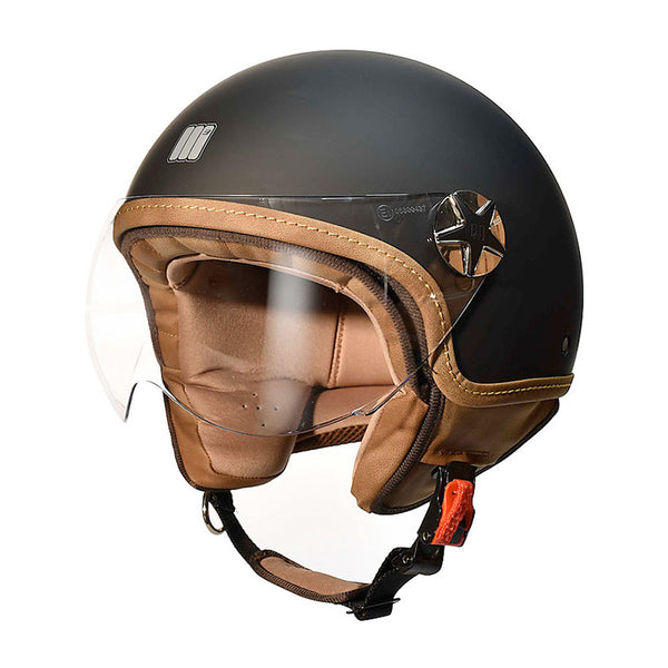 Motocubo Ant Helmet Black Matt