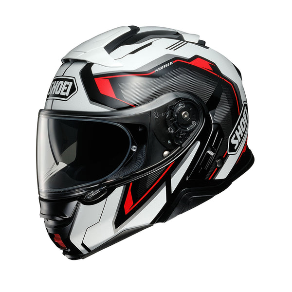 Shoei Neotec 2 Helmet Respect TC-1 Black/White/Red Gloss